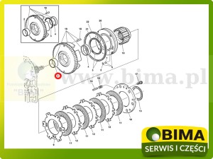 TULEJKA SKRZYNI JOHN DEERE R104738