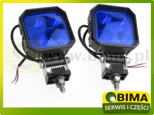 ZESTAW HALOGENÓW LAMPA ROBOCZA LED 9W 1000LM NA OPRYSKIWACZ