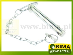 SWORZEŃ ZACZEPU FI 25MM Z ŁAŃCUCHEM I ZAWLECZKĄ