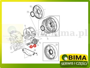 ŁOŻYSKO IGIEŁKOWE JOHN DEERE RE41285