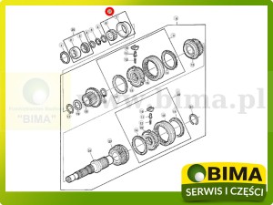 ŁOŻYSKO JOHN DEERE AL71149