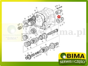 ŁOŻYSKO JOHN DEERE JD10522