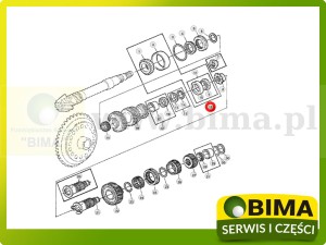 ŁOŻYSKO JOHN DEERE AL65172