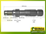 KOŃCÓWKA WAŁKA WOM JOHN DEERE