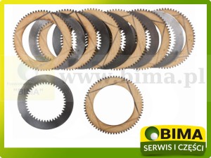 ZESTAW TARCZEK SPRZĘGŁA WOM FENDT G822100220040