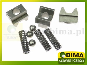 ZESTAW SPRZĘŻYN ZATRZASKÓW SYNCHRONIZATORA JOHN DEERE ER046331