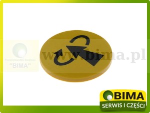 ZAŚLEPKA KOŁPAK POKRĘTŁA WŁĄCZNIKA WOM RENAULT CLAAS