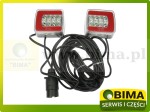 MAGNETYCZNY ZESTAW OŚWIETLENIOWY LAMP TYLNYCH LED