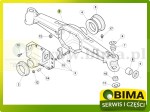 BELKA OBUDOWA PRZEDNIEJ OSI RENAULT CLAAS 0011613600