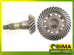 WAŁEK ATAKUJĄCY + KOŁO TALERZOWE JOHN DEERE 19X35