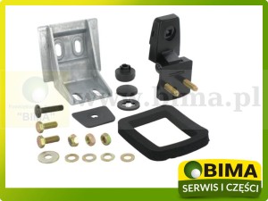 ZAWIAS KOMPLETNY SZYBY PRZEDNIEJ I TYLNEJ LEWY JOHN DEERE AL71327