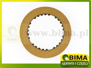 TARCZA CIERNA PŁYTKA SPRZĘGŁA MOKREGO MASSEY FERGUSON RENAULT ARES ORYGINAŁ 3619155M1 6005018577