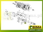KOŁO ZĘBATE Z30 SKRZYNI BIEGÓW RENAULT CLAAS 6005022512