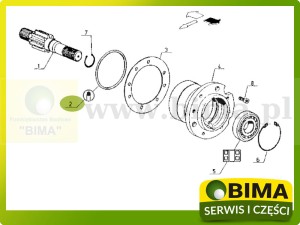 ORING TYLNEJ OSI RENAULT CLAAS 0854687600