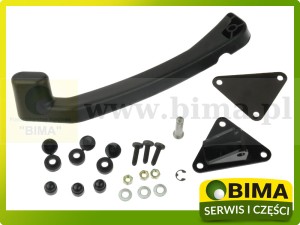 UCHWYT SZYBY BOCZNEJ PRAWEJ KOMPLET RENAULT 7701456475 