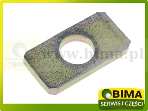 PŁYTKA RAMIENIA WIESZAKA PODNOŚNIKA 35x65 MASSEY FERGUSON RENAULT CLAAS 3616235M1 3616235M2 3616235M3 7700043313