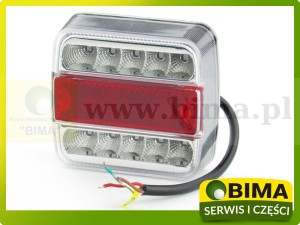 Lampa zespolona tylna