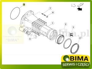ORING OBUDOWY TYLNEJ OSI RENAULT CLAAS CELTIS ERGOS AXOS 0021848960 7700068945 