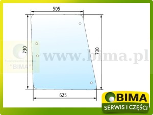 SZYBA BOCZNA JOHN DEERE L61159