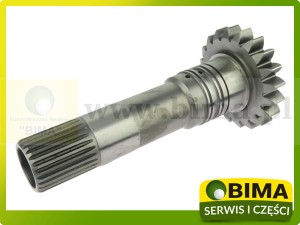 WAŁEK SPRZĘGŁOWY Z20 MASSEY FERGUSON 1869707M1 MULTIPOWER