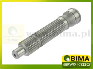 WAŁEK SPRZĘGŁA MOKREGO MASSEY FERGUSON 3790851M3 STARY TYP