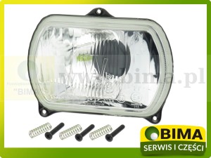 REFLEKTOR LAMPA PRZEDNIA H4 RENAULT ORYGINAŁ CLAAS 