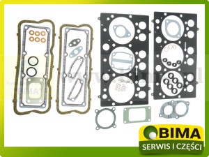 ZESTAW USZCZELEK SILNIKA CASE IH STEYR SISU