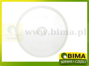 Membrana pompy, boczna z otworem, Ø 120 mm do PU2/120 