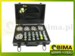 ZESTAW PRZYŁĄCZY POMIAROWYCH DIAGNOSTYKA CIŚNIENIA WALIZKA Z MANOMETRAMI TESTER CIŚNIENIA CATERPILLAR, CASE, JOHN-DEERE, HITACHI, KOMATSU