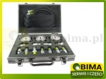 ZESTAW PRZYŁĄCZY POMIAROWYCH DIAGNOSTYKA CIŚNIENIA WALIZKA Z MANOMETRAMI TESTER CIŚNIENIA CATERPILLAR, CASE, JOHN-DEERE, HITACHI, KOMATSU