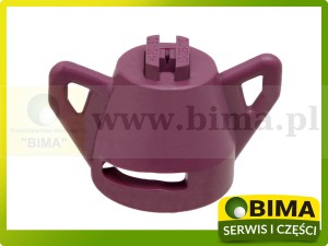 Dysza, rozpylacz płaskostrumieniowy ISO-LowDrift-110 Hardi Syntal liliowy