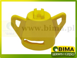 Dysza, rozpylacz płaskostrumieniowy ISO-LowDrift-110 Hardi Syntal żółty