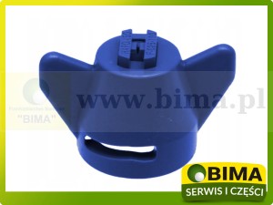 Dysza, rozpylacz szczelinowy, płaskostrumieniowy ISO-F110 SYNTAL niebieska