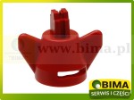 Dysza, rozpylacz eżektorowy ISO MINIDRIFT CT 110 SYNTAL czerwony