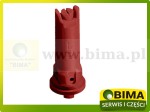 Dysza, rozpylacz płaskostrumieniowy INJET-SYNTAL  czerwony