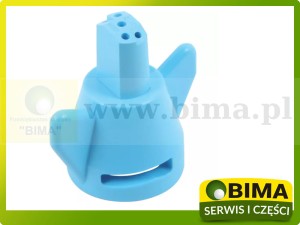 Dysza, rozpylacz szczelinowy QUINTASTREAM z 5 otworami jasnoniebieski