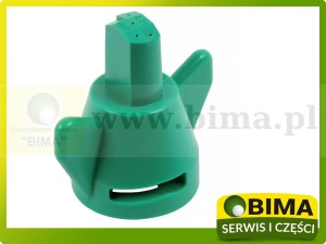 Dysza, rozpylacz szczelinowy QUINTASTREAM z 5 otworami jasnozielony