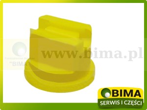 Rozpylacz płaskostrumieniowy ISO F-80 SYNTAL-S żółty