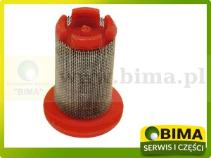 Filtr rozpylacza Hardi czerwony, 80 oczek bez uszczelki