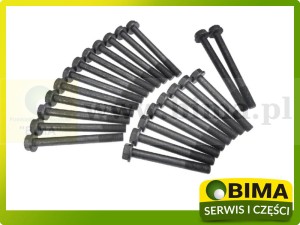 ZESTAW ŚRUB GŁOWICY MF MASSEY FERGUSON 3060 PERKINS A4.236,A4.248