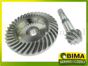 WAŁEK ATAKUJĄCY Z KOŁEM TALERZOWYM 9X36 RENAULT CLAAS 7701639284