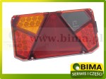 LAMPA TYLNA ZESPOLONA LED LEWA