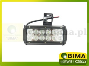 LAMPA ROBOCZA 12 LED 36W 12V-24V ŚWIATŁO ROZPROSZONE