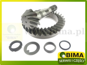 WAŁEK ATAKU + KOŁO TALERZOWE 10X31 RENAULT CLAAS 6000103519