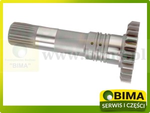 WAŁEK SPRZĘGŁOWY Z=26 MASSEY FERGUSON 1869709M91 MULTIPOWER