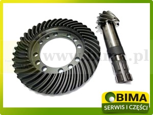 WAŁEK ATAKU + KOŁO TALERZOWE 10X40 RENAULT CLAAS 7701639281