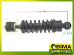 AMORTYZATOR KABINY RENAULT CLAAS 280MM ŚR 14MM