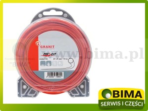 ŻYŁKA KOSY WERSJA OKRĄGŁA Ø1,6MM DŁ 15M PRO CUT