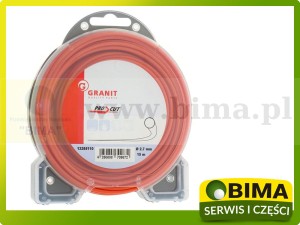 ŻYŁKA KOSY WERSJA OKRĄGŁA Ø2,7MM DŁ 15M PRO CUT