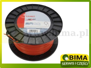 ŻYŁKA KOSY WERSJA OKRĄGŁA Ø3,0MM DŁ 112M PRO CUT
